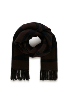 Myrtheiw Logo Scarf - Chocolate Torte Logo