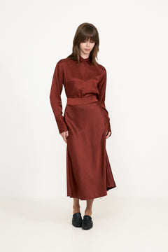 Zilkyiw Skirt - Brandy Brown