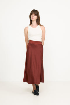 Zilkyiw Skirt - Brandy Brown