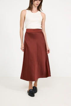 Zilkyiw Skirt - Brandy Brown