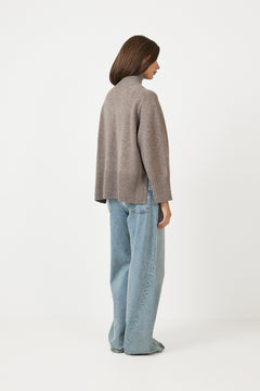 Geaiw Kaxy Highneck - Cinder Melange