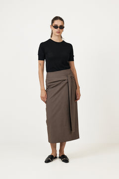 Cleohiw Skirt - Chocolate Torte Melange
