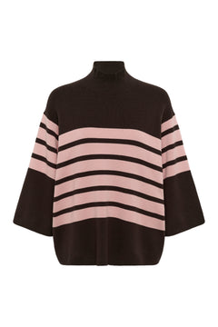 Tildaiw Highneck - Chocolate Tort/Pale Mauve