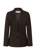 Cadieiw Mel Core Blazer - Chocolate Brown Melange
