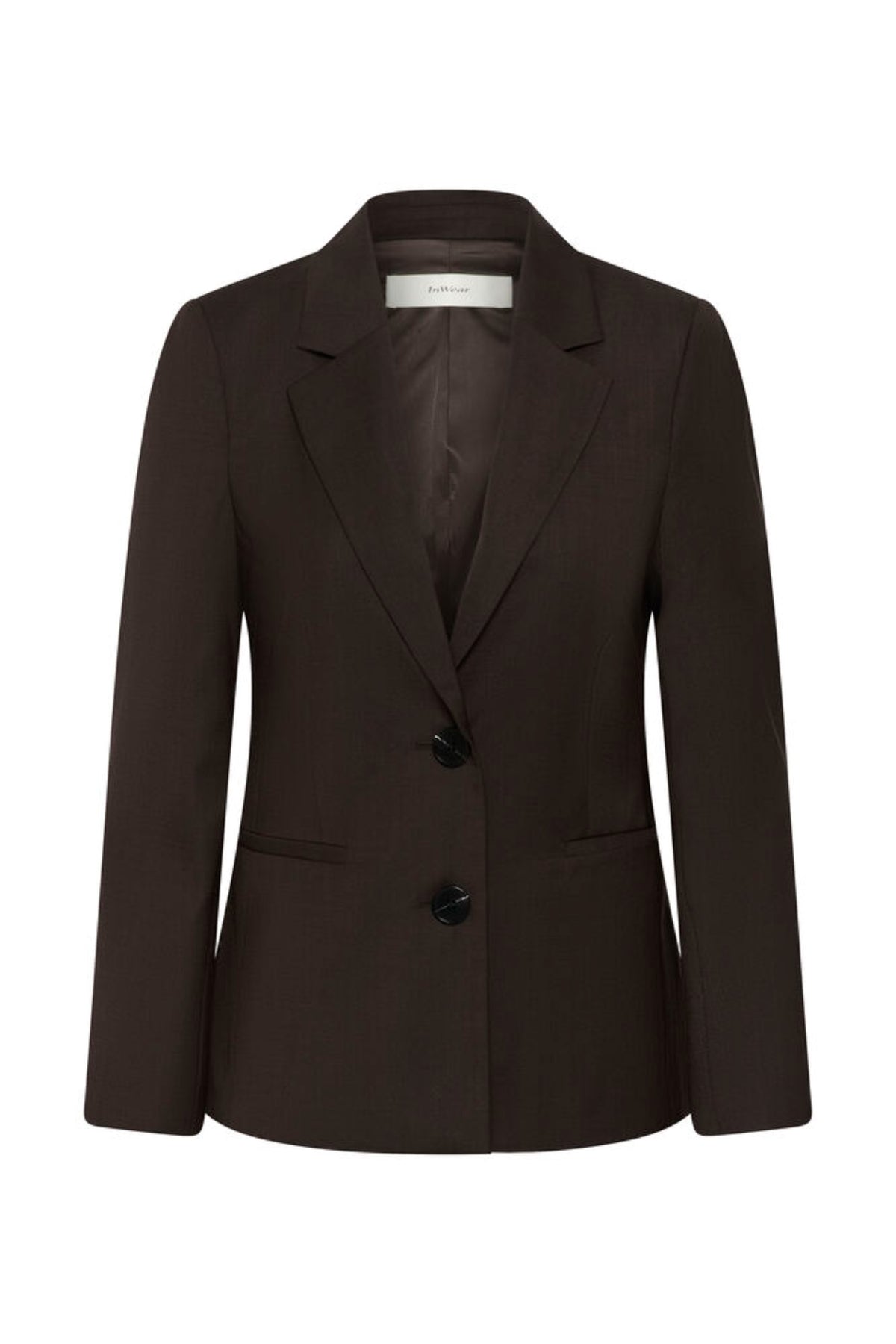 Cadieiw Mel Core Blazer - Chocolate Brown Melange
