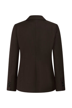 Cadieiw Mel Core Blazer - Chocolate Brown Melange