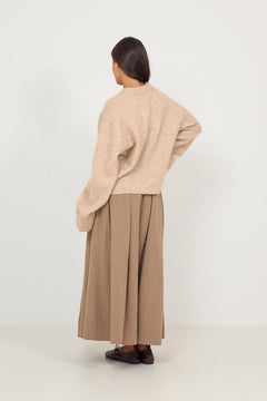 Niclas Short Sweater - Oyster