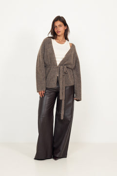 Neriselle Cardigan - Brown