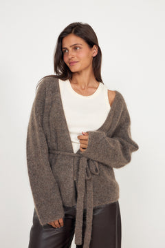 Neriselle Cardigan - Brown