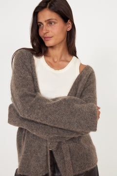 Neriselle Cardigan - Brown