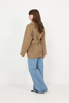 Trecate Coat - Taupe
