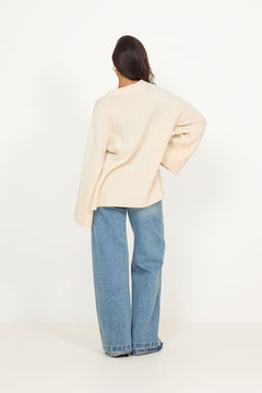Hala Sweater - Cream