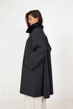 Sable Coat - Black