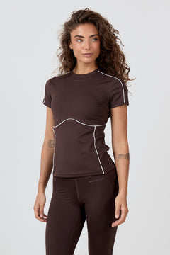 ShapeMe Tee - Mocca Brown