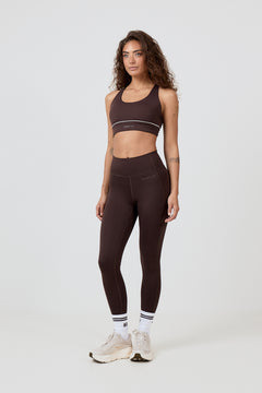 Racer Tights - Mocca Brown