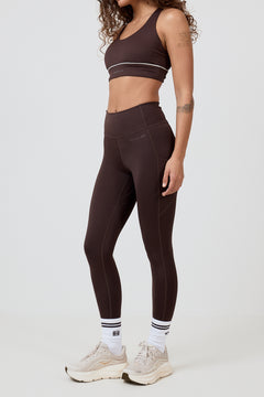 Racer Tights - Mocca Brown