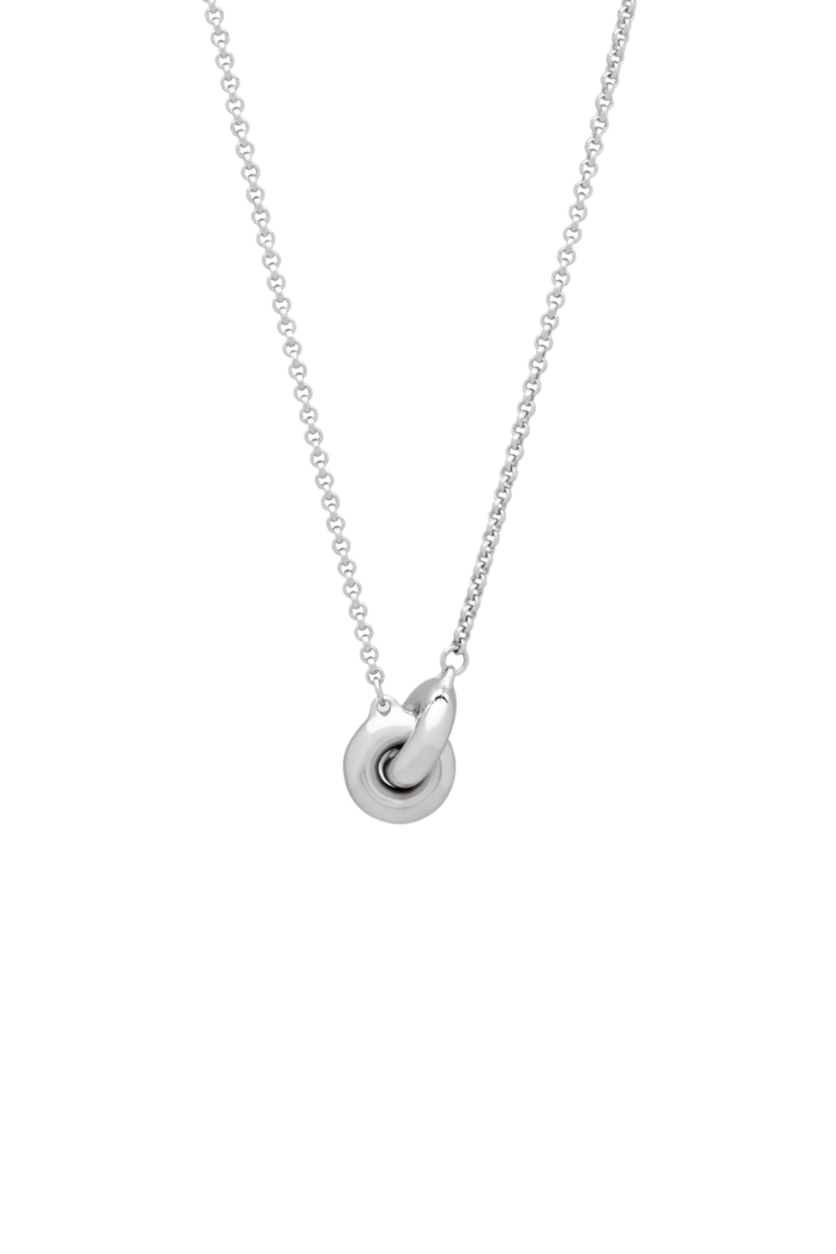 Sphere Double Pendant - Silver