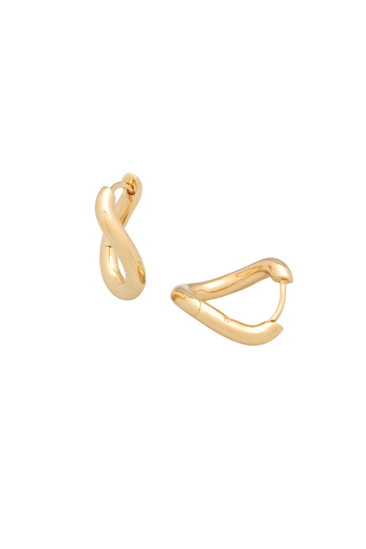 River Hoops Medium - Gold
