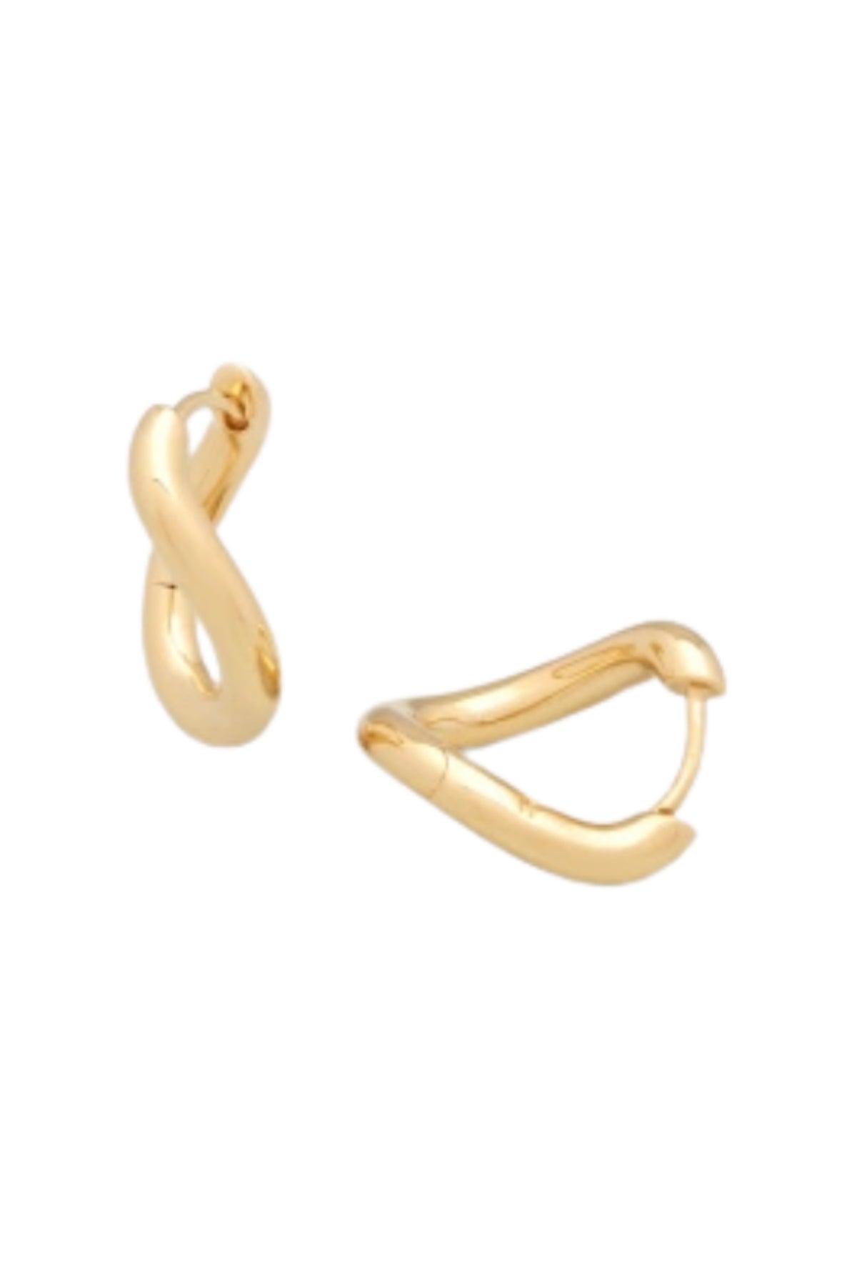 River Hoops Medium - Gold