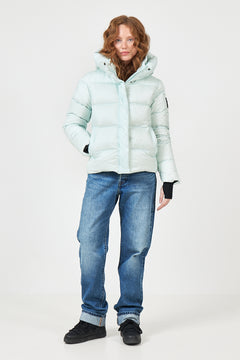 Angelika Down Jacket - Ice Blue