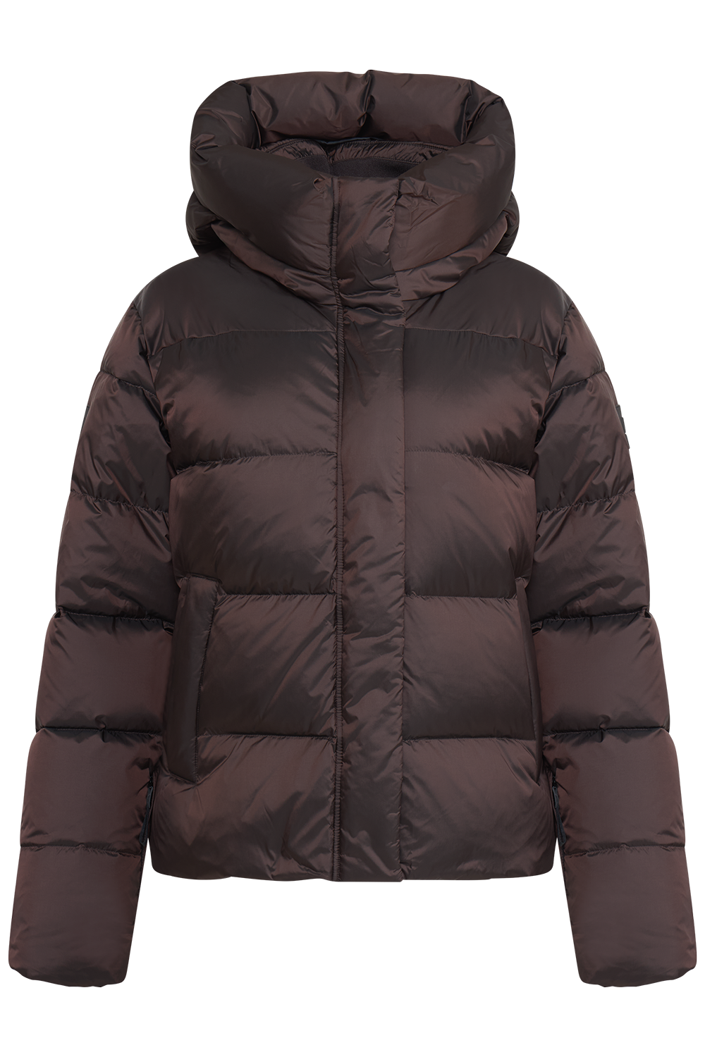 Angelika Down Jacket - Dark Brown