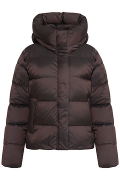 Angelika Down Jacket - Dark Brown