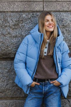 Maud Puffer Jacket - Blue