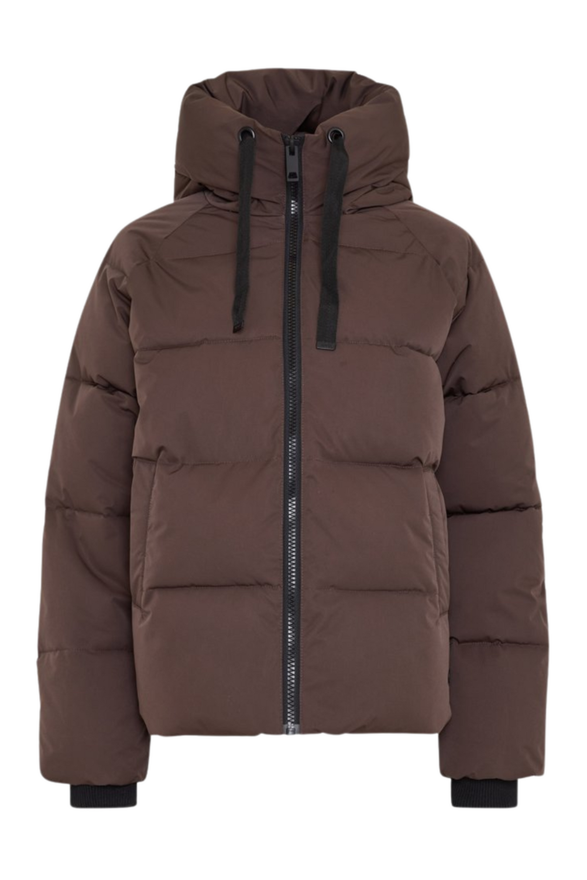 Pavine Down Short Jacket - Hot Fudge