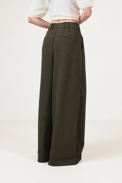 Cabrie Hw Pants - Forest N Mel