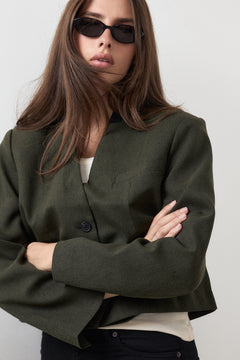 Cabrie Jacket - Forest N Mel