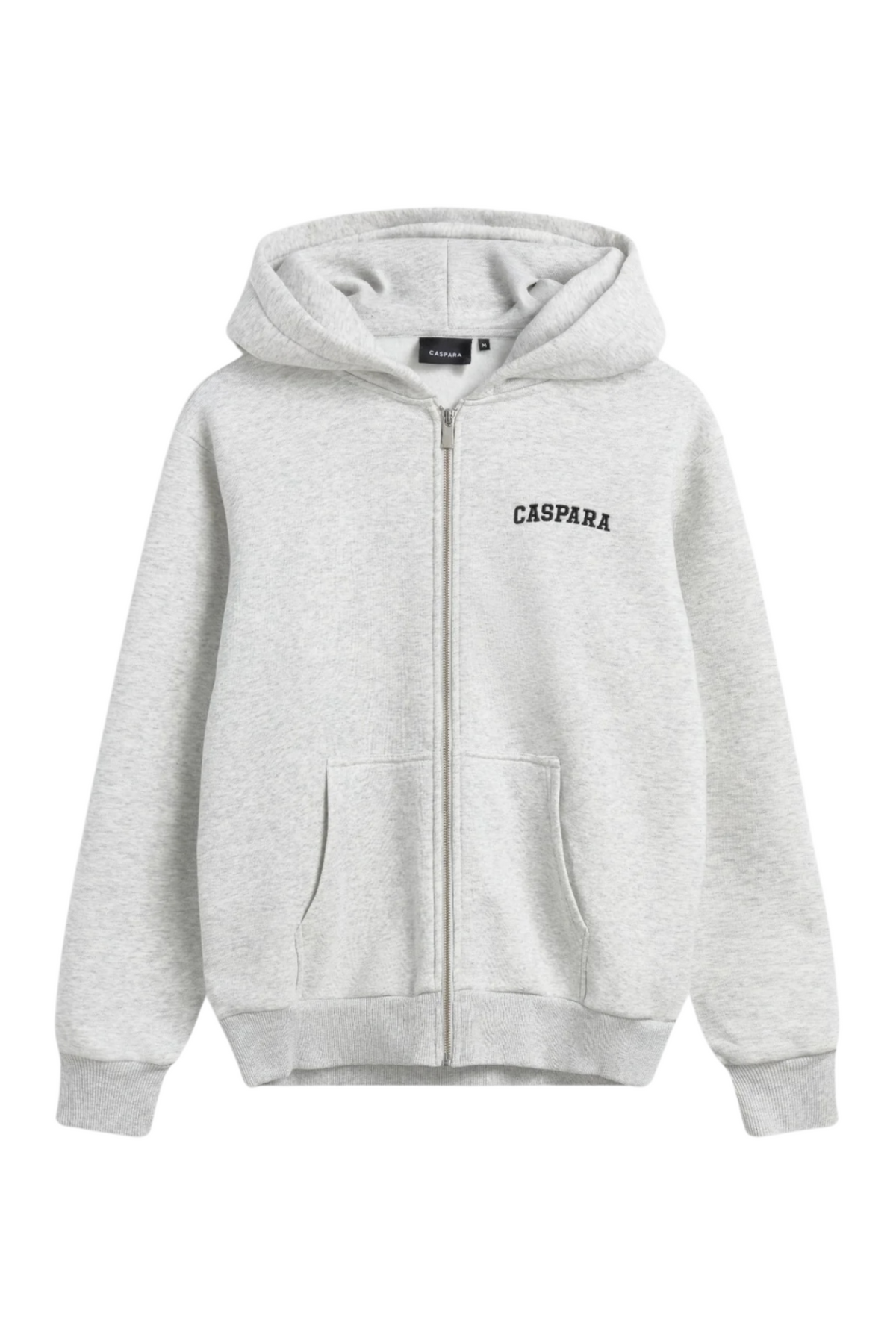 W. All-Star Zip Hoodie - Grey Melange W. Black