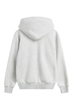W. All-Star Zip Hoodie - Grey Melange W. Black