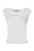 Hima Off-Shoulder Top - Soft White
