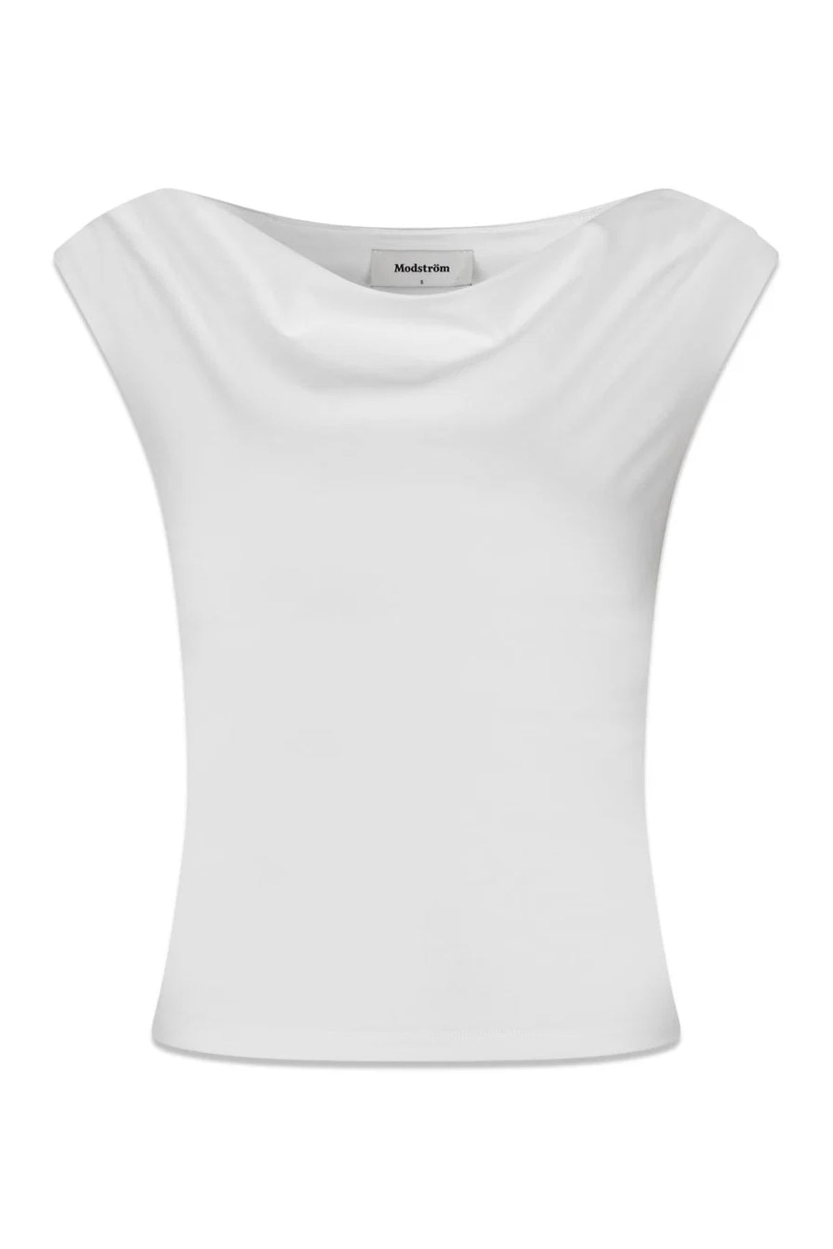 Hima Off-Shoulder Top - Soft White