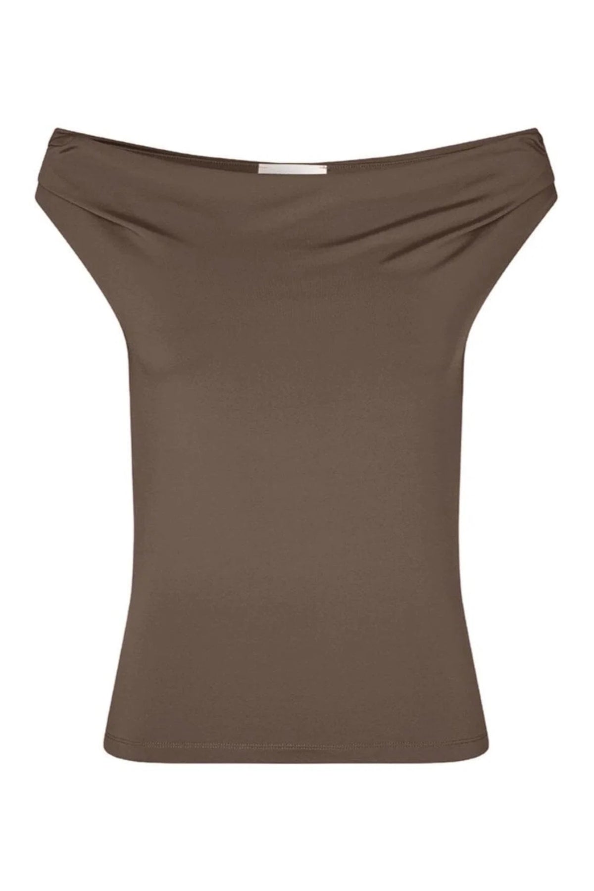 Hima Off-Shoulder Top - Chocolate Chip