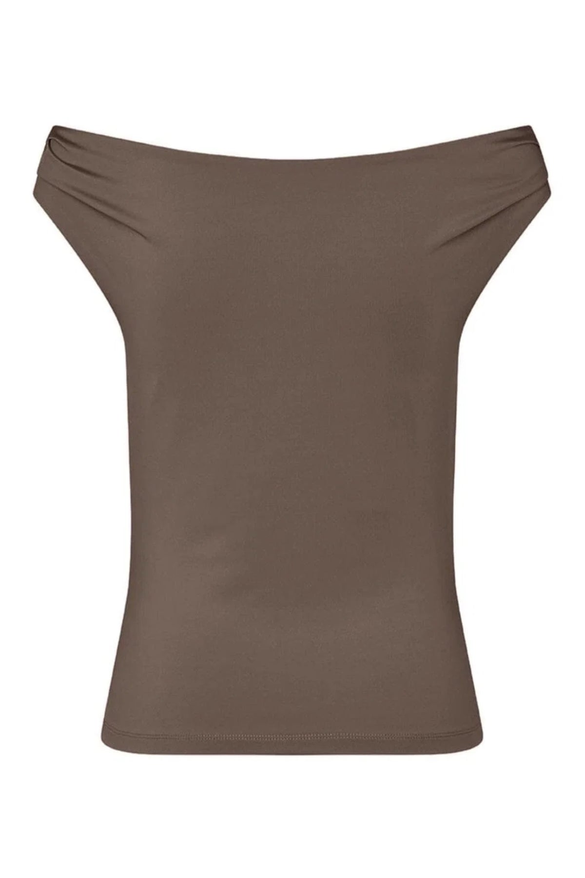 Hima Off-Shoulder Top - Chocolate Chip