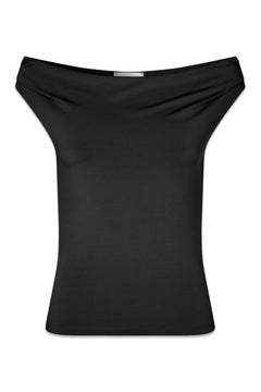Hima Off-Shoulder Top - Black