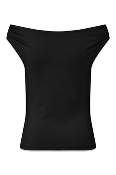 Hima Off-Shoulder Top - Black