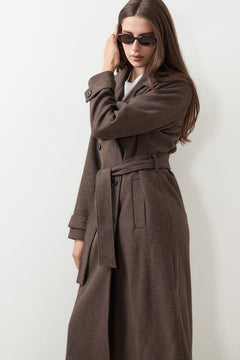 Shay Coat - Chocolate Chip Melange