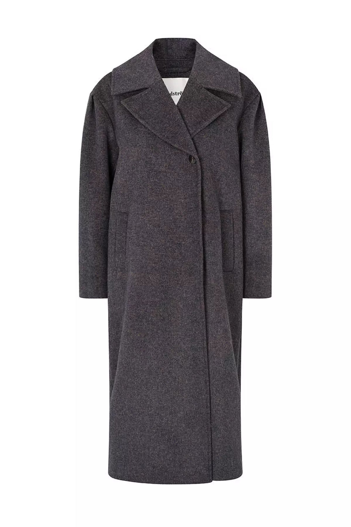 Cylle Coat - Navy Twill Melange