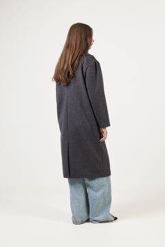 Cylle Coat - Taupe Melange