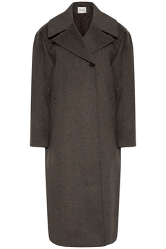 Cylle Coat - Taupe Melange