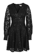 Freya Mini Dress - Black Lace