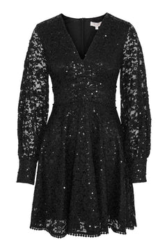 Freya Mini Dress - Black Lace