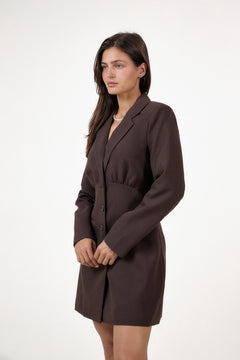 Clara Dress - Black Coffee