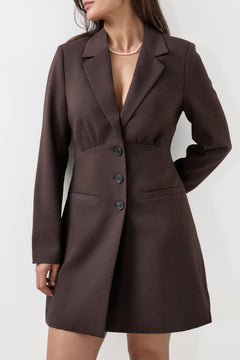 Clara Dress - Black Coffee
