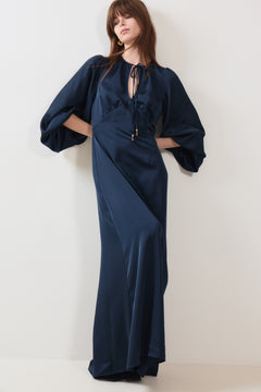 Rosalind Dress - Dark Sapphire