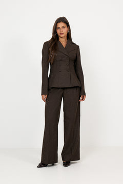 Sandra Blazer - Dark Brown