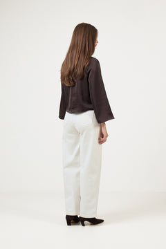Cira Blouse - Black Coffee