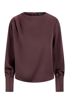 Kirstine Blouse - Plum Perfect
